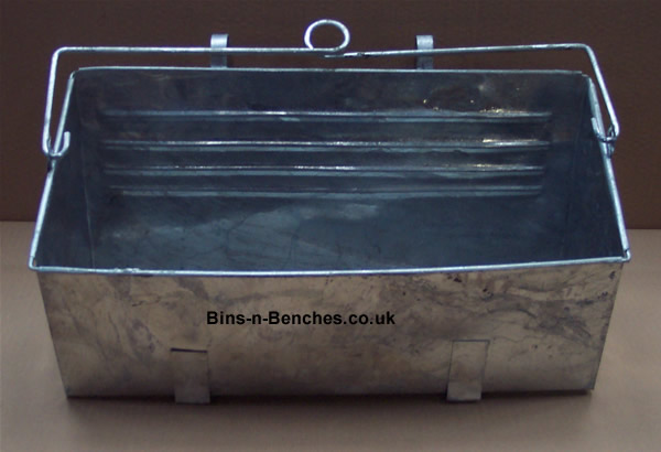 20 inch Paint scuttles, galvanised paint scuttles, roller paint scuttle