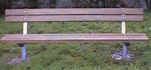 smithy seat with added cost hardwood slats