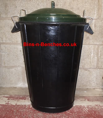 rubber clip top dustbin