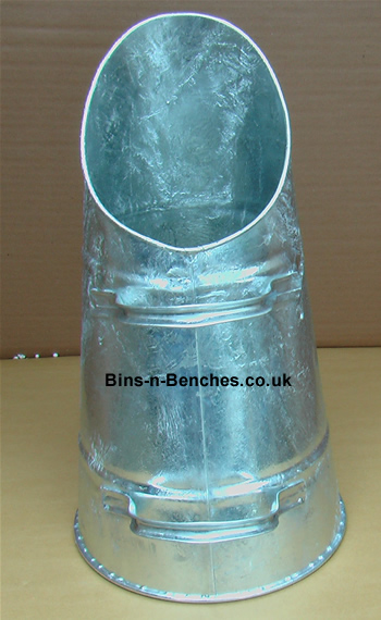 Galvanised anthracite hod, coal scuttle, coal hod, ideal for solid fuel boilers, solid fuel cookers, bbq's, open hearth fires and room heaters.