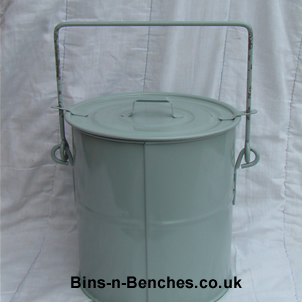 wiping cloth collection bin