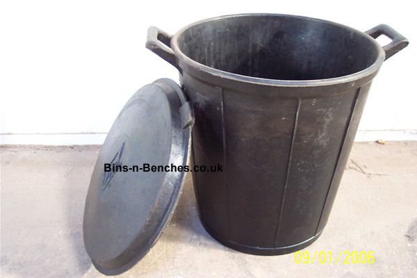 rubber bin